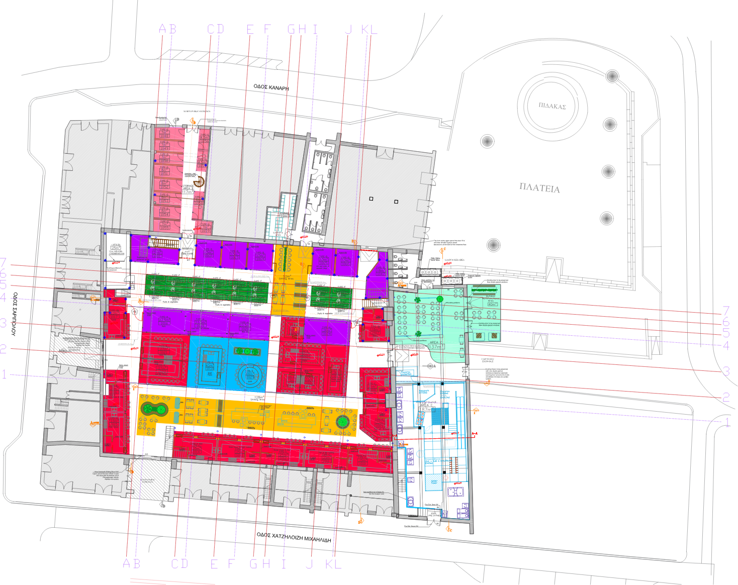 Ground floor map